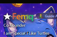 Aura name effect glow